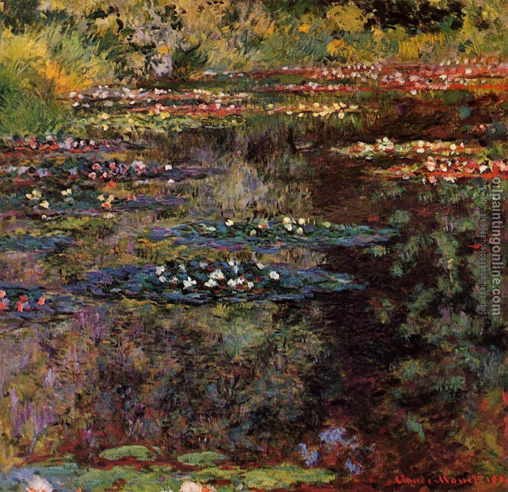 Monet, Claude Oscar - Water Lilies